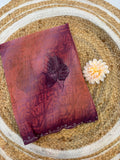 Printed Chiffon Saree with Diamond Work | Soft Lightweight Daily Wear Saree for Women
