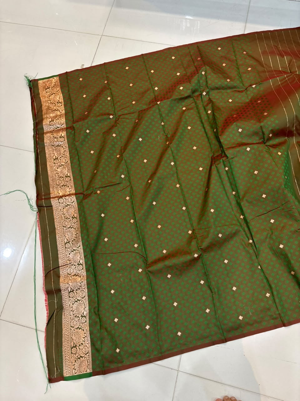 Premium Gajraj Silk Paithani Saree with Chanderi Weaving & Embroidery Work