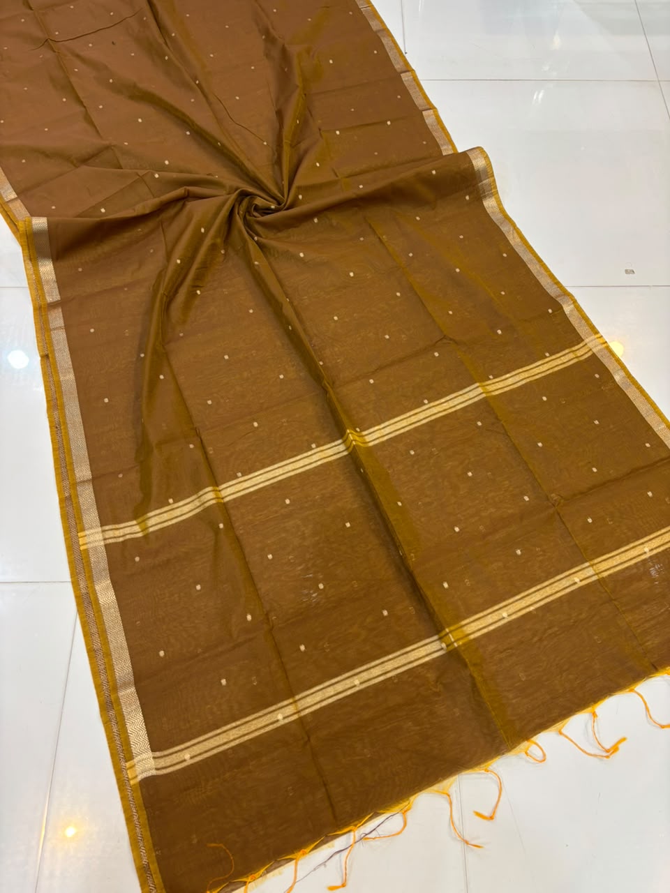 Trending Maheshwari Banglori South Cotton Saree | Embroidery Butta Work