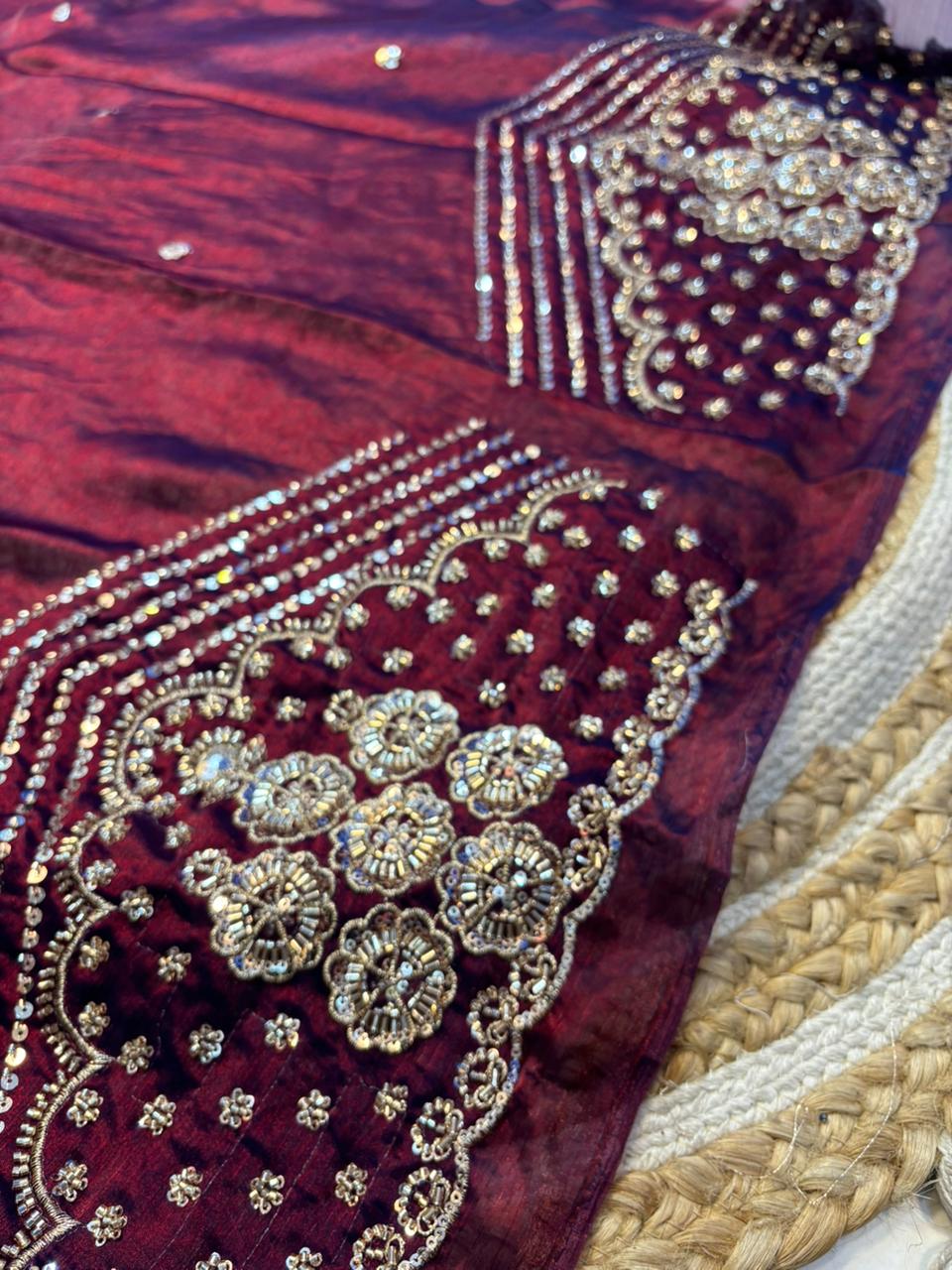 Royal Handwork Designer Saree for Every Special Occasion
