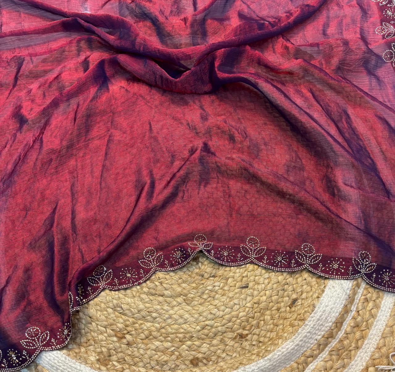 Royal Handwork Designer Saree for Every Special Occasion