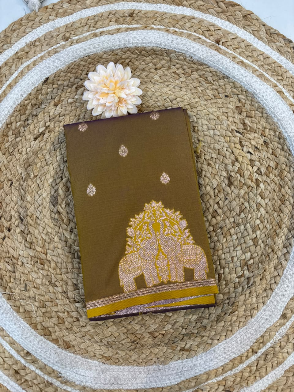 Premium Gajraj Silk Paithani Saree with Chanderi Weaving & Embroidery Work