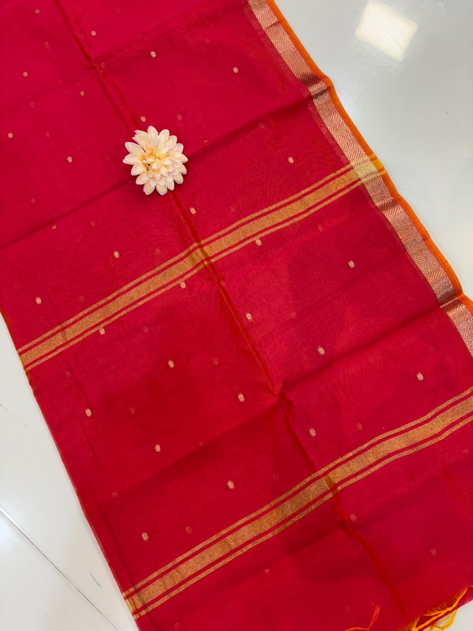 Trending Maheshwari Banglori South Cotton Saree | Embroidery Butta Work