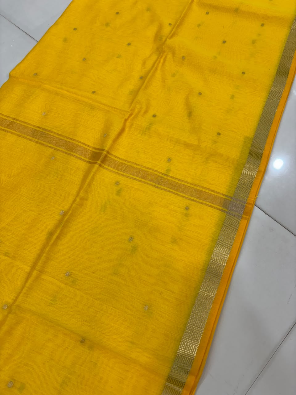 Trending Maheshwari Banglori South Cotton Saree | Embroidery Butta Work