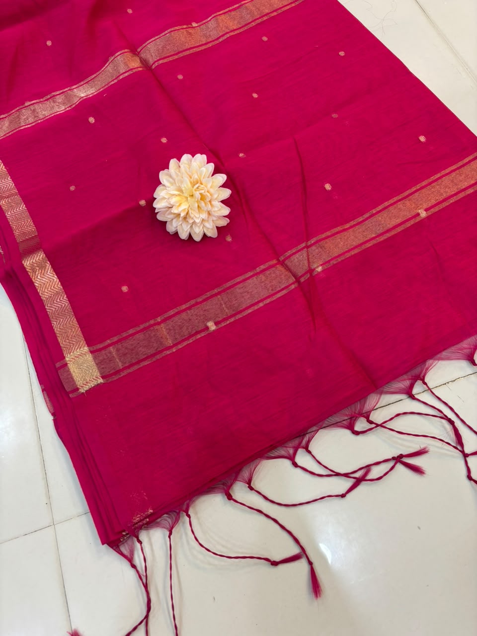 Trending Maheshwari Banglori South Cotton Saree | Embroidery Butta Work