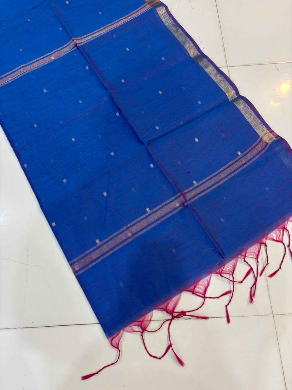 Trending Maheshwari Banglori South Cotton Saree | Embroidery Butta Work