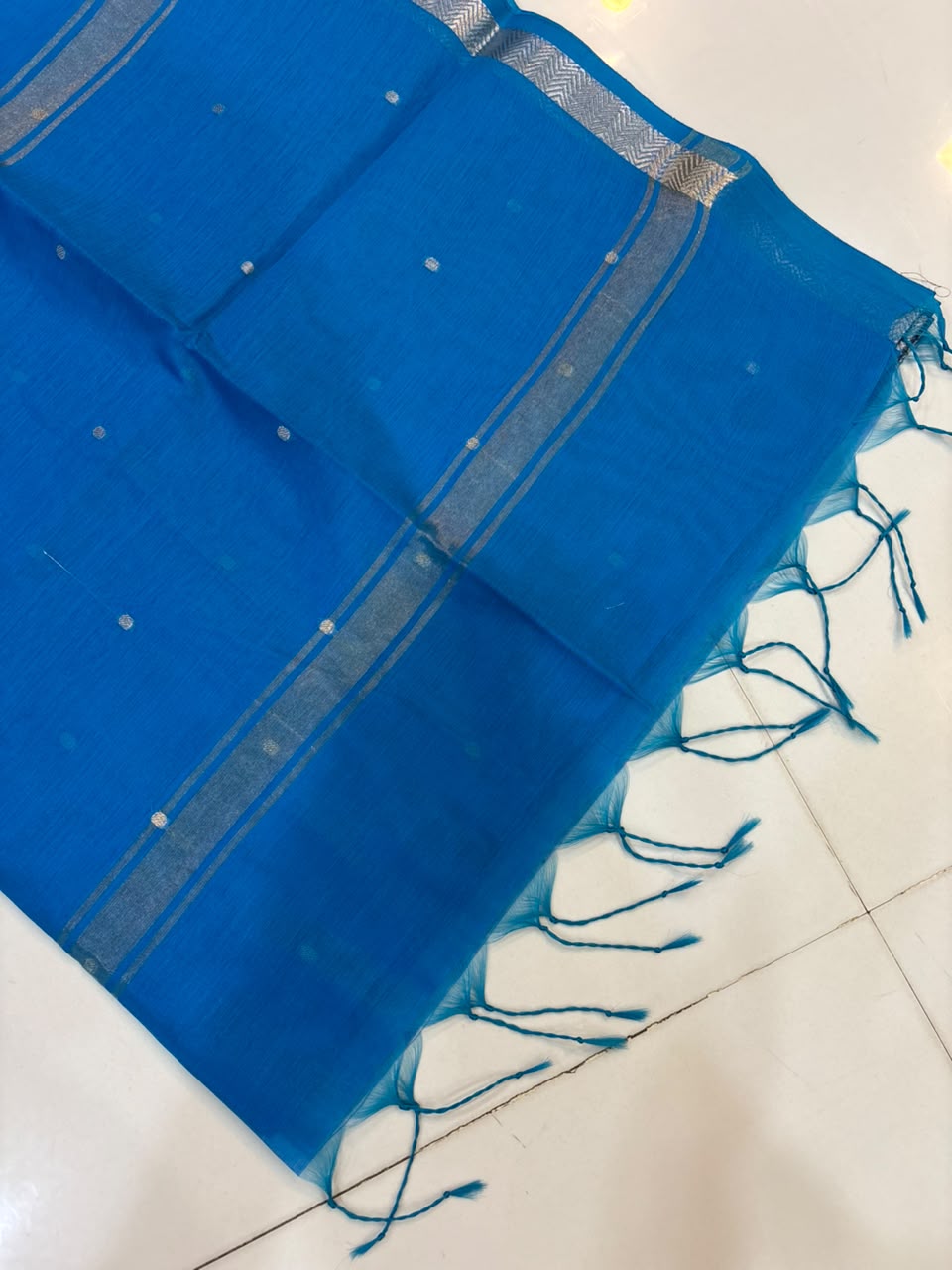 Trending Maheshwari Banglori South Cotton Saree | Embroidery Butta Work