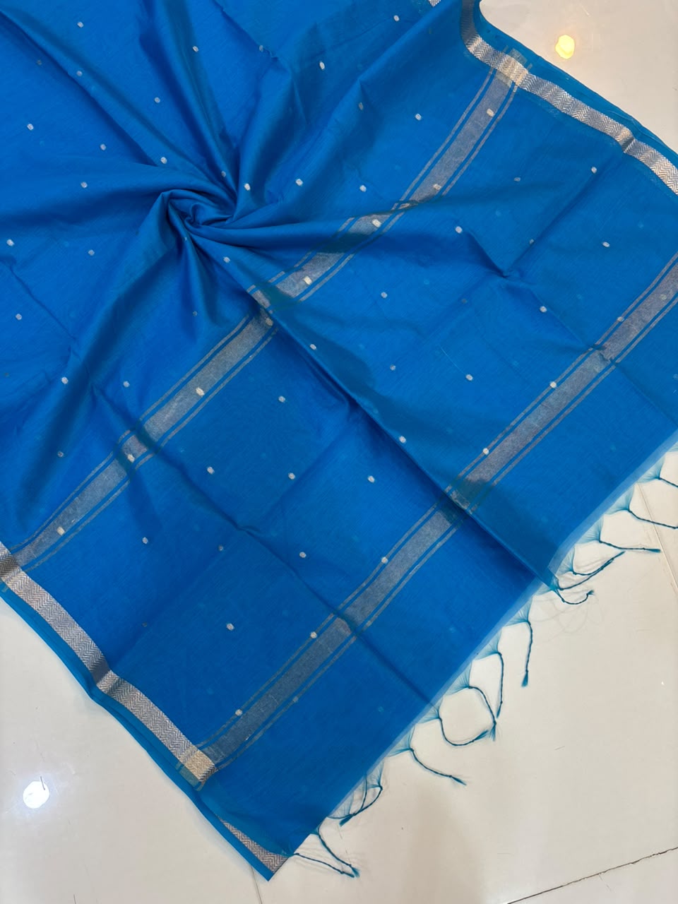 Trending Maheshwari Banglori South Cotton Saree | Embroidery Butta Work