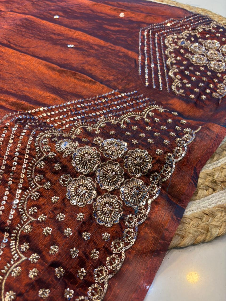 Royal Handwork Designer Saree for Every Special Occasion