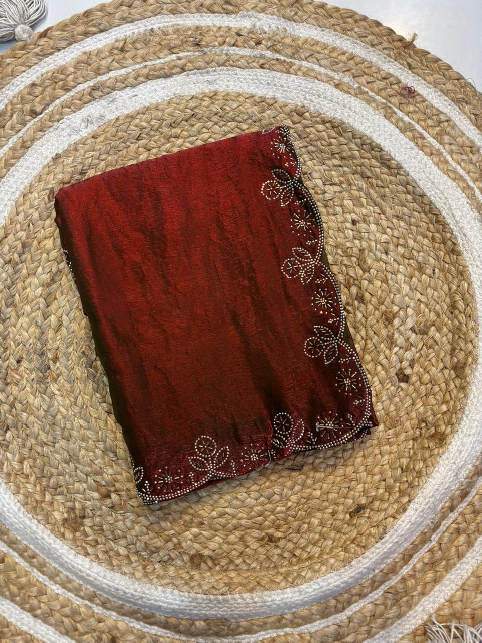 Royal Handwork Designer Saree for Every Special Occasion