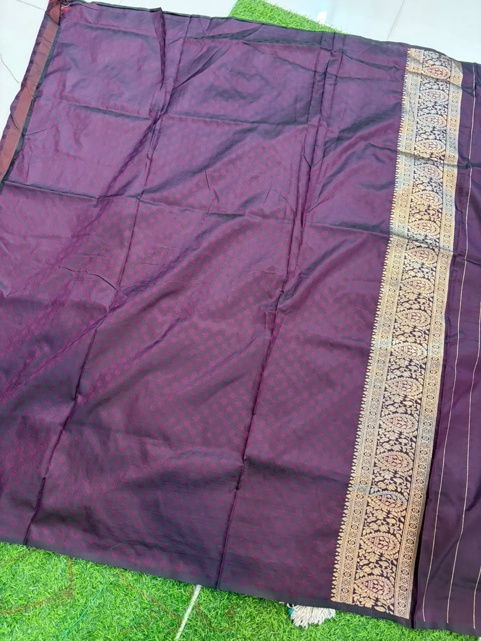 Banarasi Paithani Silk Zari Kathpadar Saree
