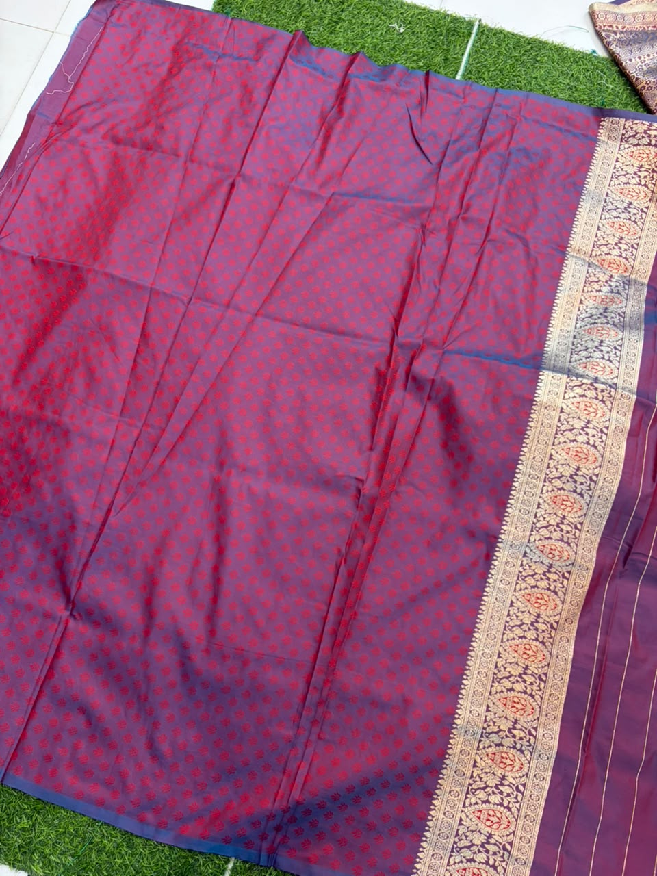 Banarasi Paithani Silk Zari Kathpadar Saree